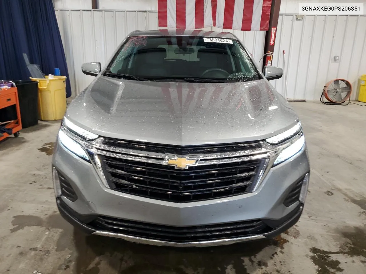 2023 Chevrolet Equinox Lt VIN: 3GNAXKEG0PS206351 Lot: 73094624