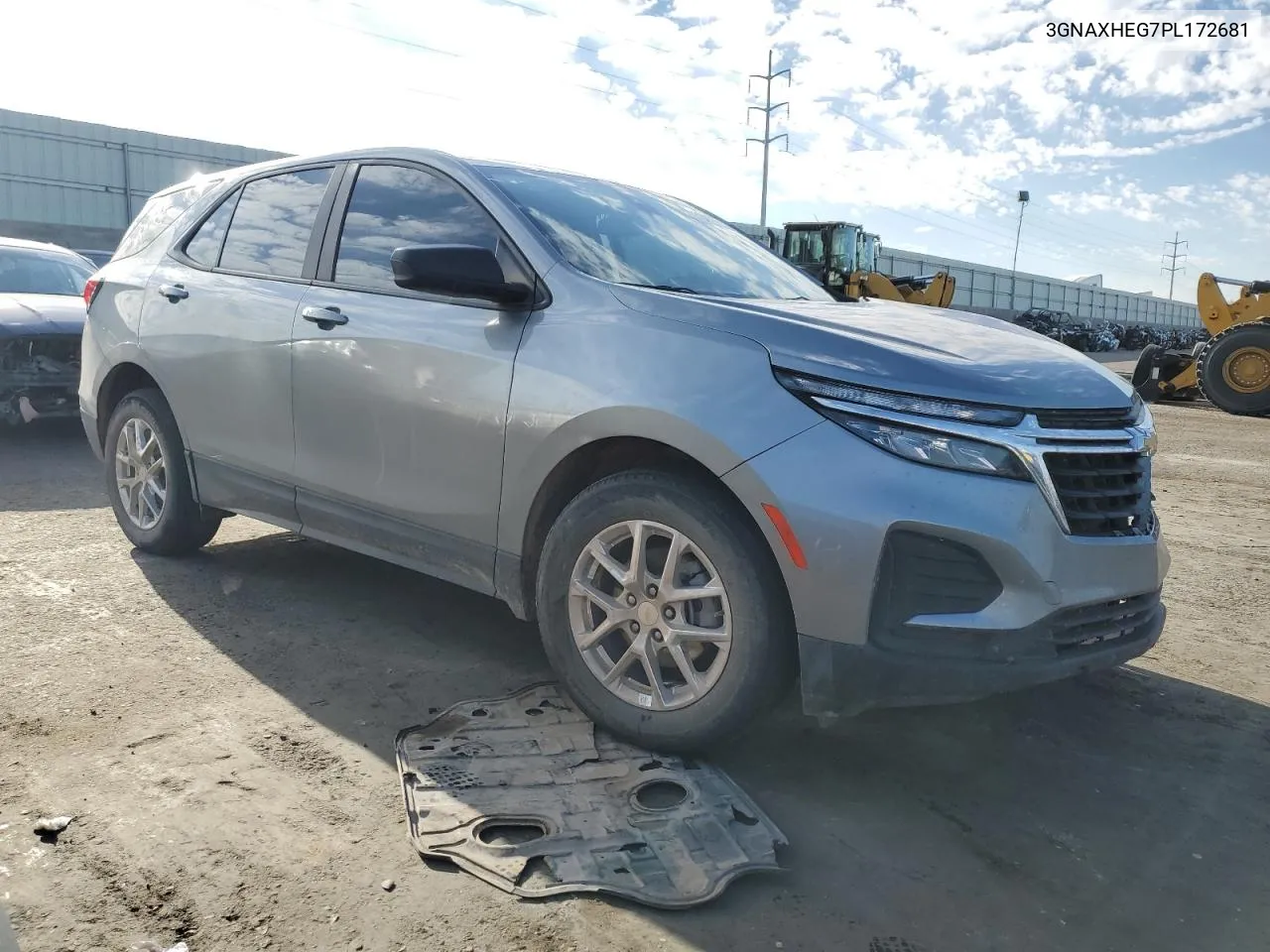 2023 Chevrolet Equinox Ls VIN: 3GNAXHEG7PL172681 Lot: 73528154