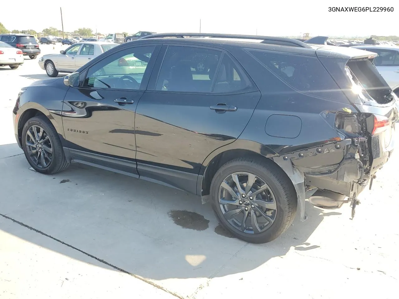 2023 Chevrolet Equinox Rs VIN: 3GNAXWEG6PL229960 Lot: 73726334