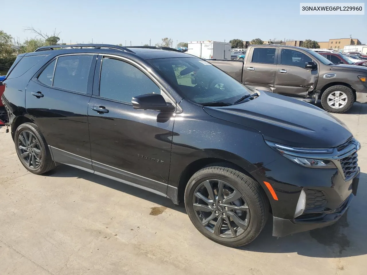 2023 Chevrolet Equinox Rs VIN: 3GNAXWEG6PL229960 Lot: 73726334