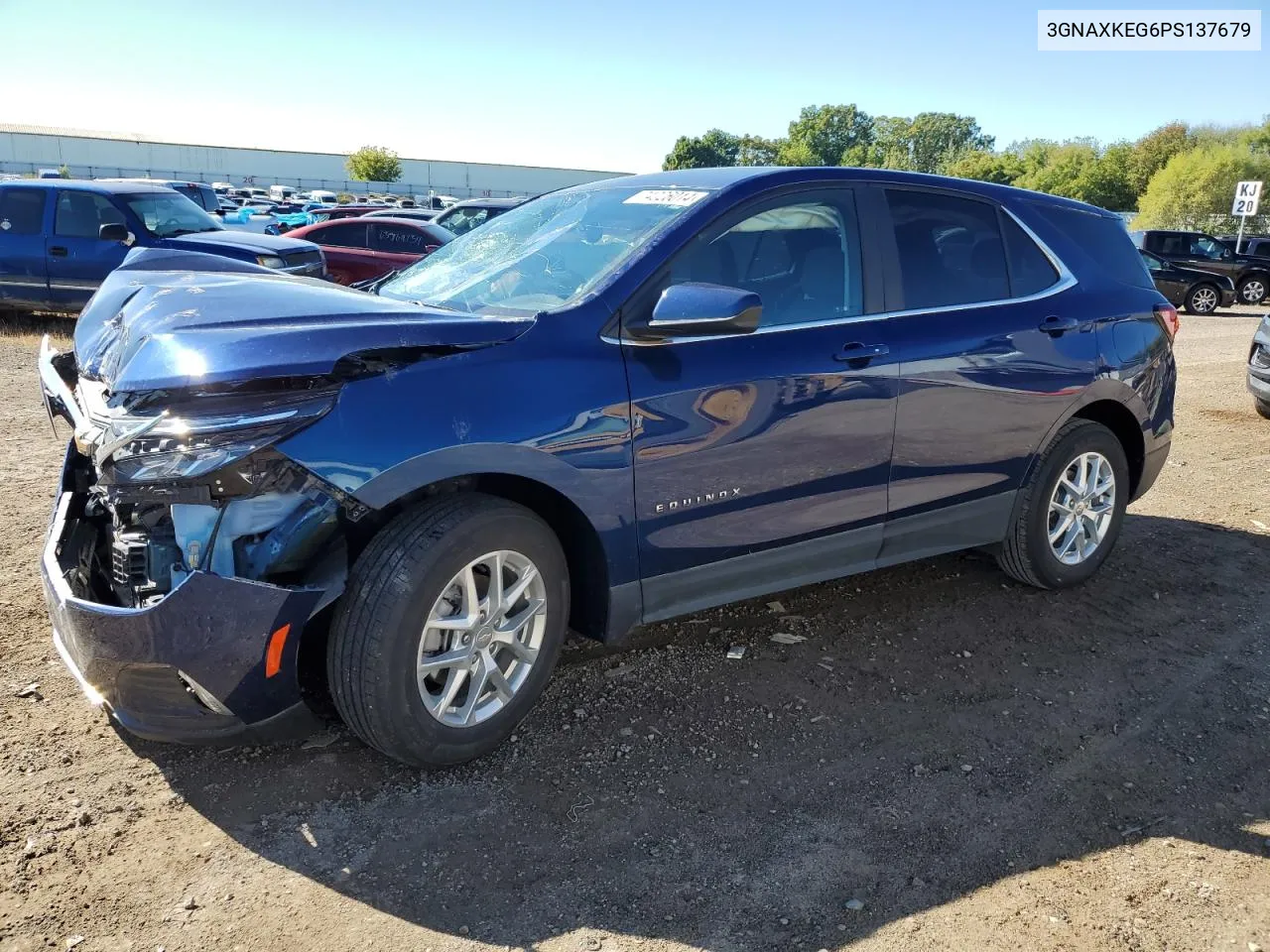 2023 Chevrolet Equinox Lt VIN: 3GNAXKEG6PS137679 Lot: 74026014