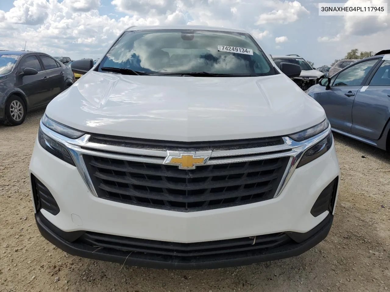 2023 Chevrolet Equinox Ls VIN: 3GNAXHEG4PL117945 Lot: 74249134