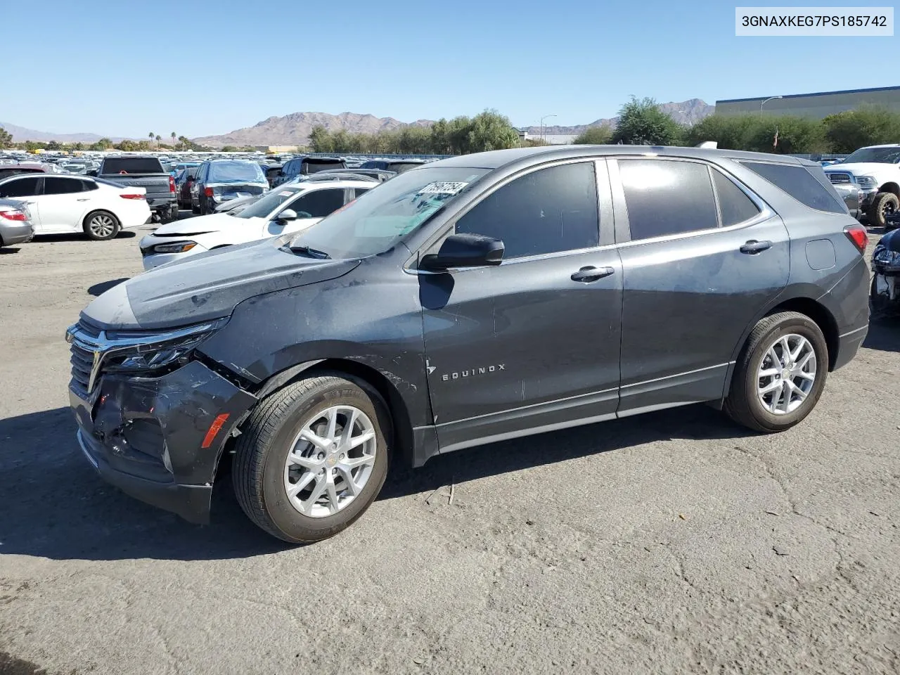 2023 Chevrolet Equinox Lt VIN: 3GNAXKEG7PS185742 Lot: 75967254