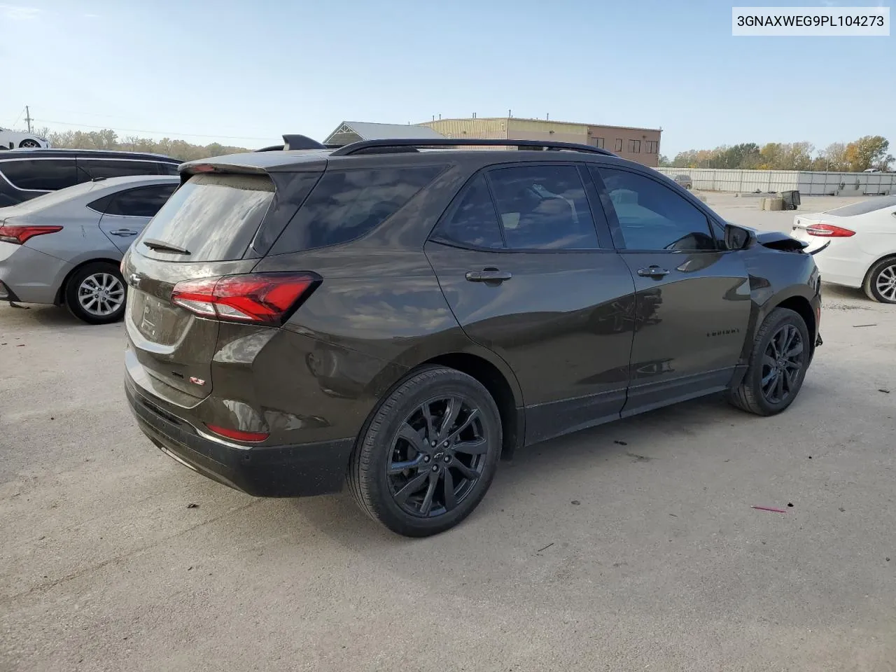 2023 Chevrolet Equinox Rs VIN: 3GNAXWEG9PL104273 Lot: 76822404