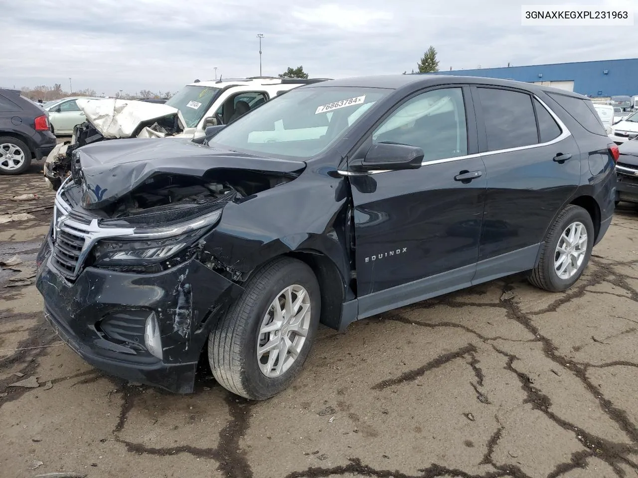 2023 Chevrolet Equinox Lt VIN: 3GNAXKEGXPL231963 Lot: 76863784