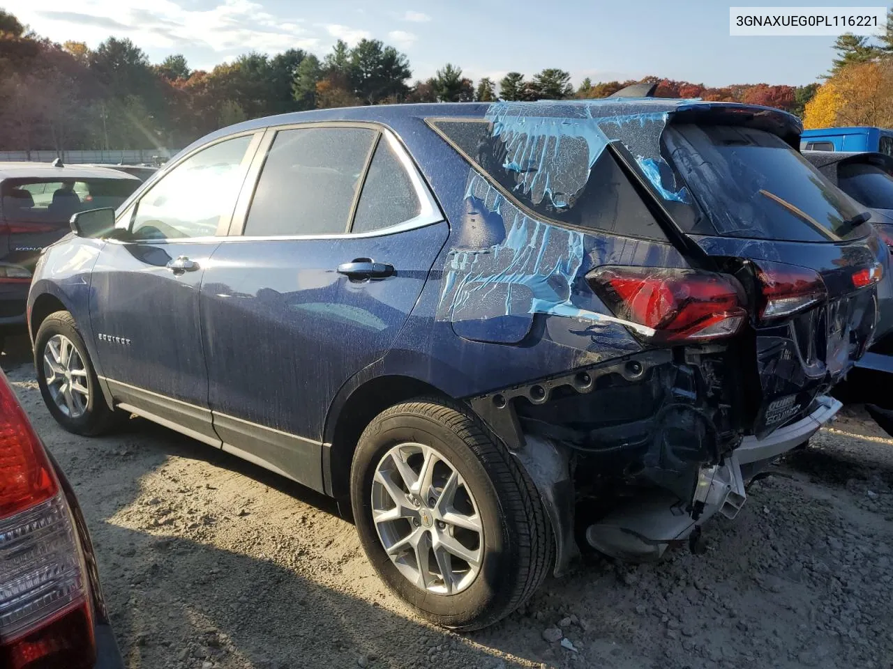 2023 Chevrolet Equinox Lt VIN: 3GNAXUEG0PL116221 Lot: 78017504