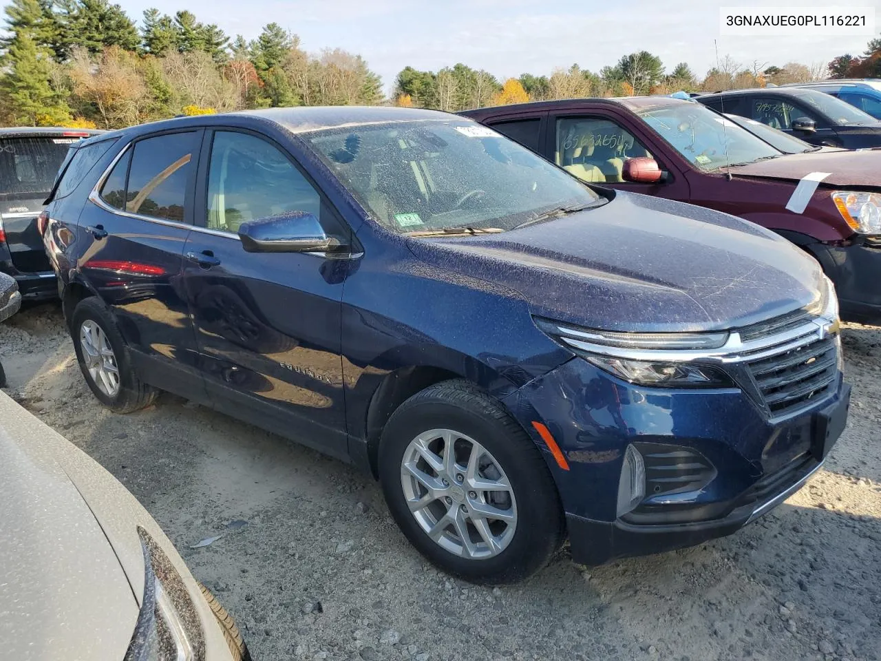 2023 Chevrolet Equinox Lt VIN: 3GNAXUEG0PL116221 Lot: 78017504