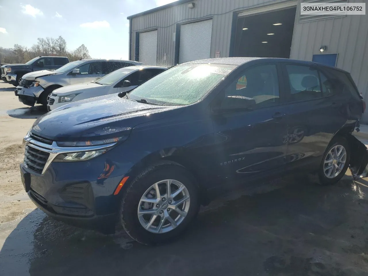 2023 Chevrolet Equinox Ls VIN: 3GNAXHEG4PL106752 Lot: 78037214