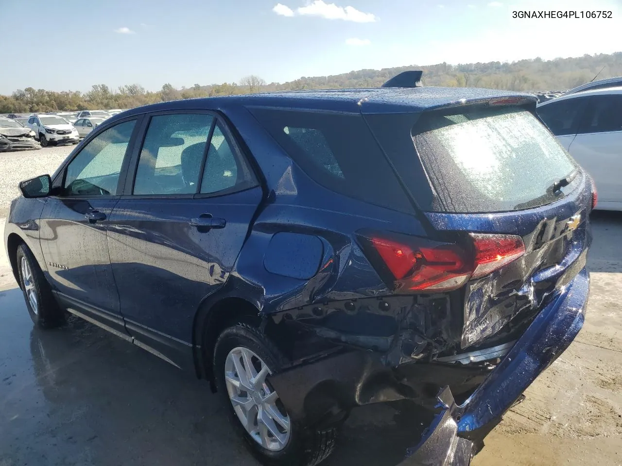 2023 Chevrolet Equinox Ls VIN: 3GNAXHEG4PL106752 Lot: 78037214