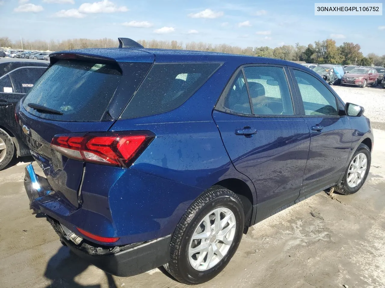 2023 Chevrolet Equinox Ls VIN: 3GNAXHEG4PL106752 Lot: 78037214