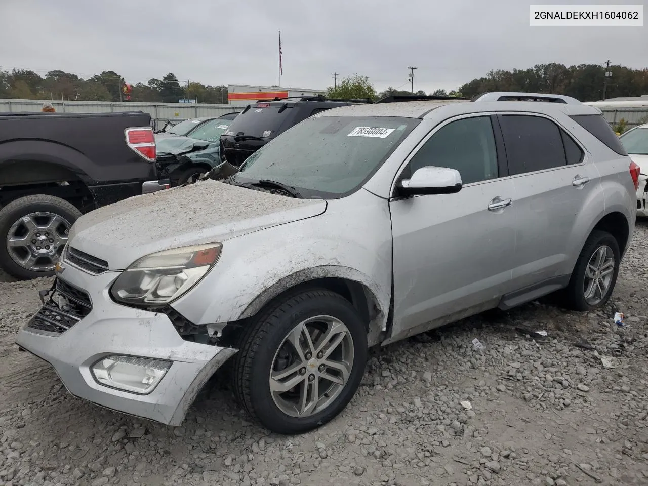 2023 Chevrolet Equinox Premier VIN: 2GNALDEKXH1604062 Lot: 78598004