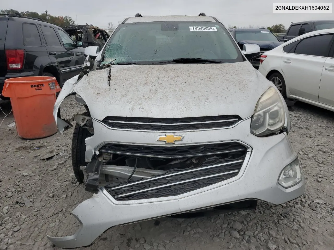 2023 Chevrolet Equinox Premier VIN: 2GNALDEKXH1604062 Lot: 78598004