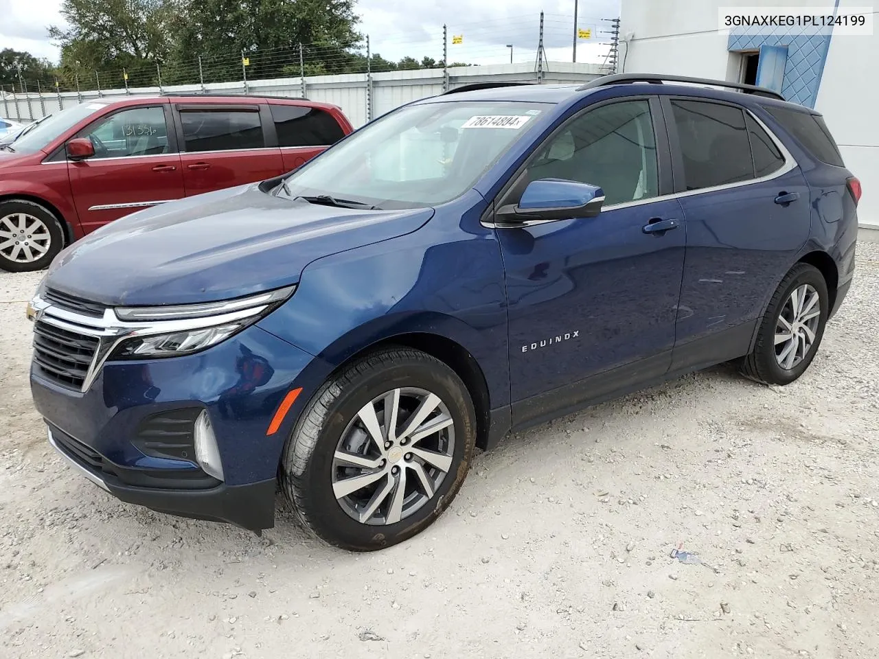 2023 Chevrolet Equinox Lt VIN: 3GNAXKEG1PL124199 Lot: 78614804