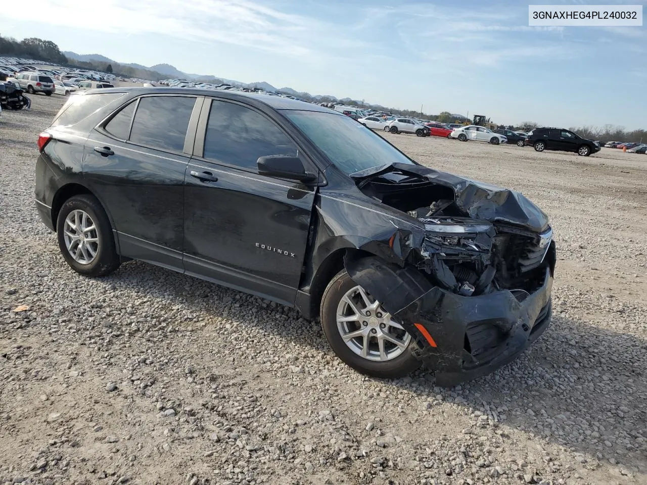 2023 Chevrolet Equinox Ls VIN: 3GNAXHEG4PL240032 Lot: 80331054