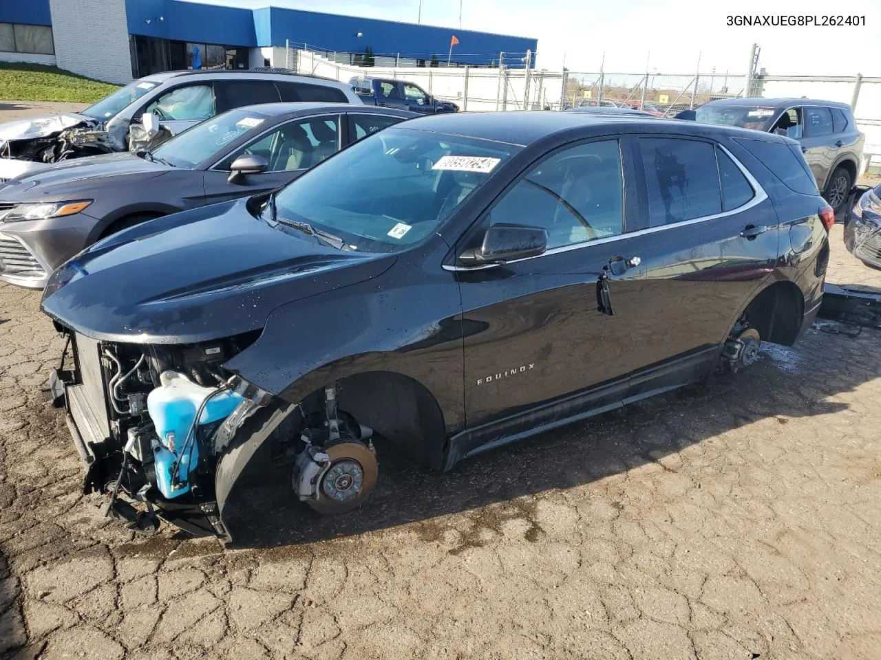 2023 Chevrolet Equinox Lt VIN: 3GNAXUEG8PL262401 Lot: 80590254