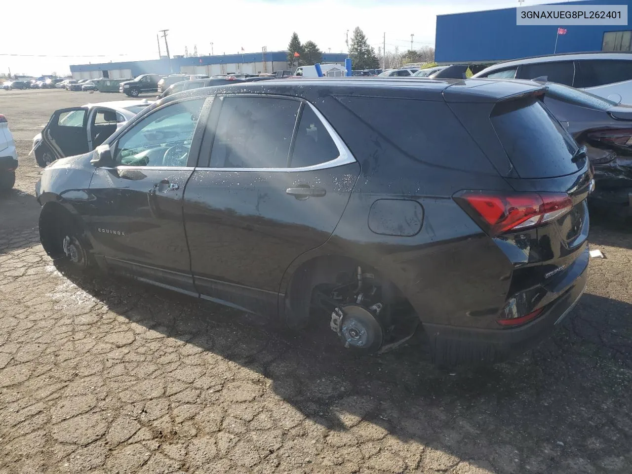 2023 Chevrolet Equinox Lt VIN: 3GNAXUEG8PL262401 Lot: 80590254