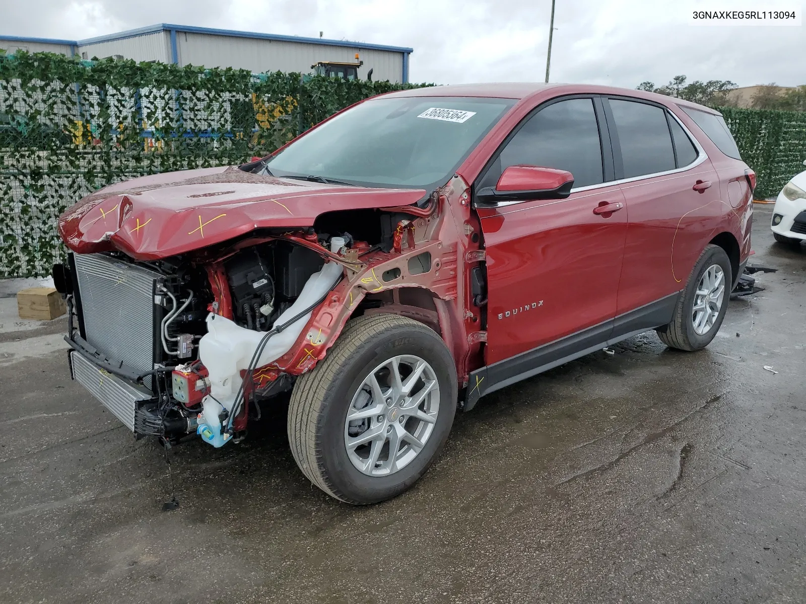 2024 Chevrolet Equinox Lt VIN: 3GNAXKEG5RL113094 Lot: 36805364