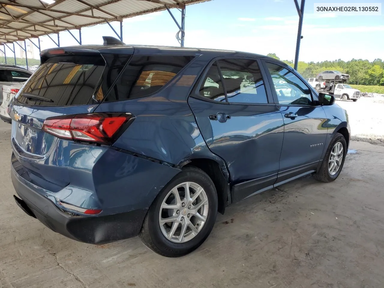 2024 Chevrolet Equinox Ls VIN: 3GNAXHEG2RL130552 Lot: 58528374