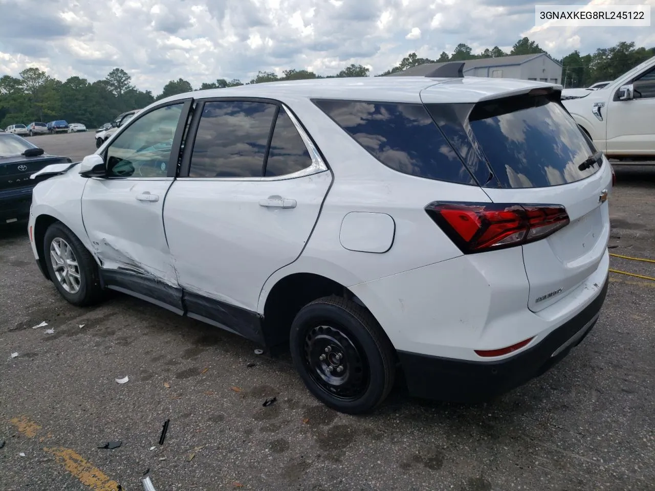 2024 Chevrolet Equinox Lt VIN: 3GNAXKEG8RL245122 Lot: 62544554