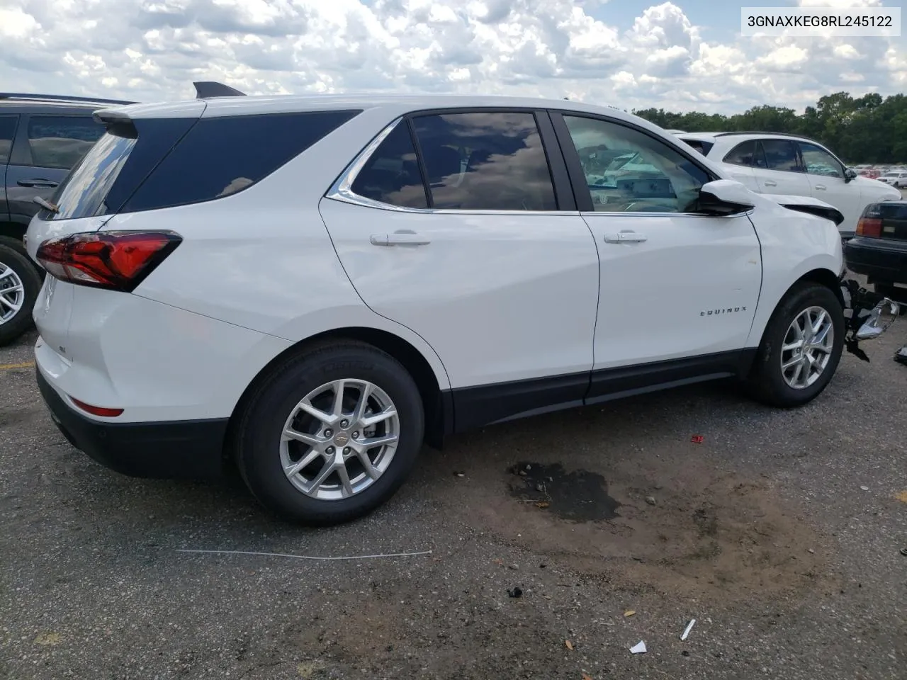 2024 Chevrolet Equinox Lt VIN: 3GNAXKEG8RL245122 Lot: 62544554