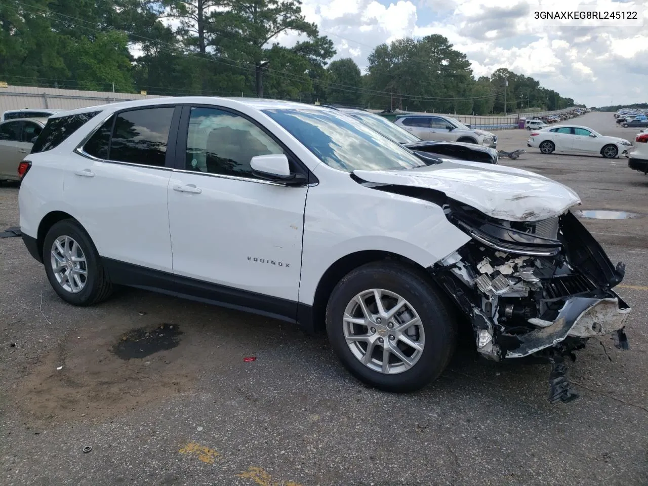 2024 Chevrolet Equinox Lt VIN: 3GNAXKEG8RL245122 Lot: 62544554