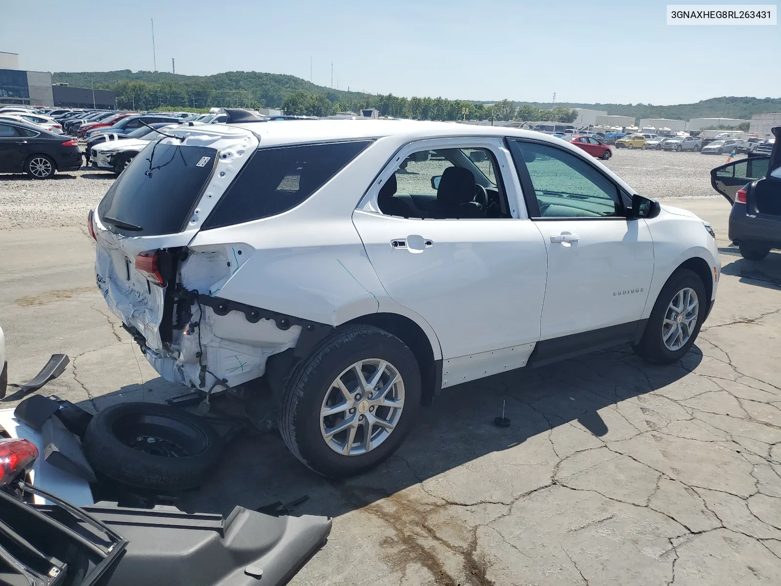 2024 Chevrolet Equinox Ls VIN: 3GNAXHEG8RL263431 Lot: 63894474