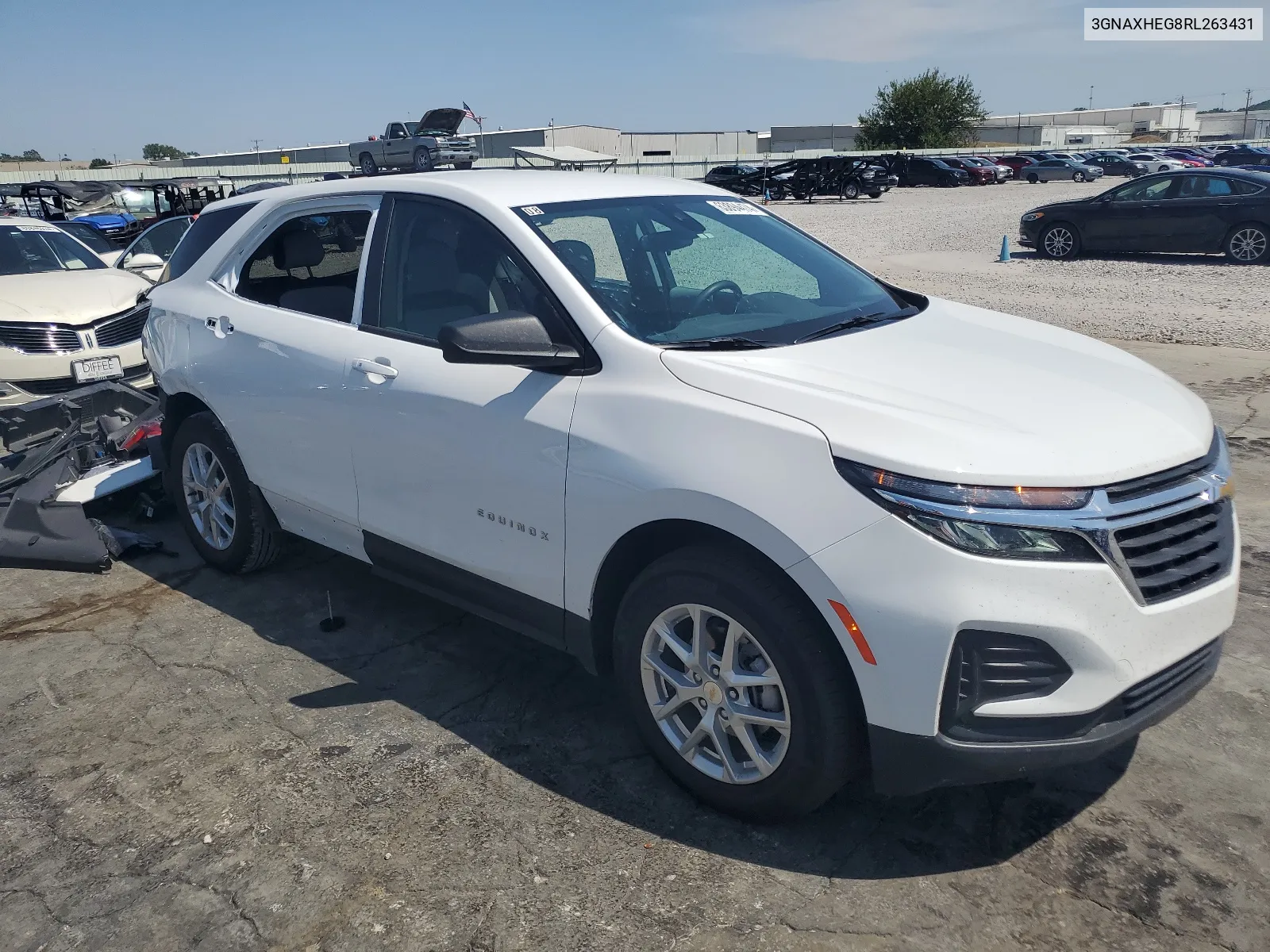 2024 Chevrolet Equinox Ls VIN: 3GNAXHEG8RL263431 Lot: 63894474