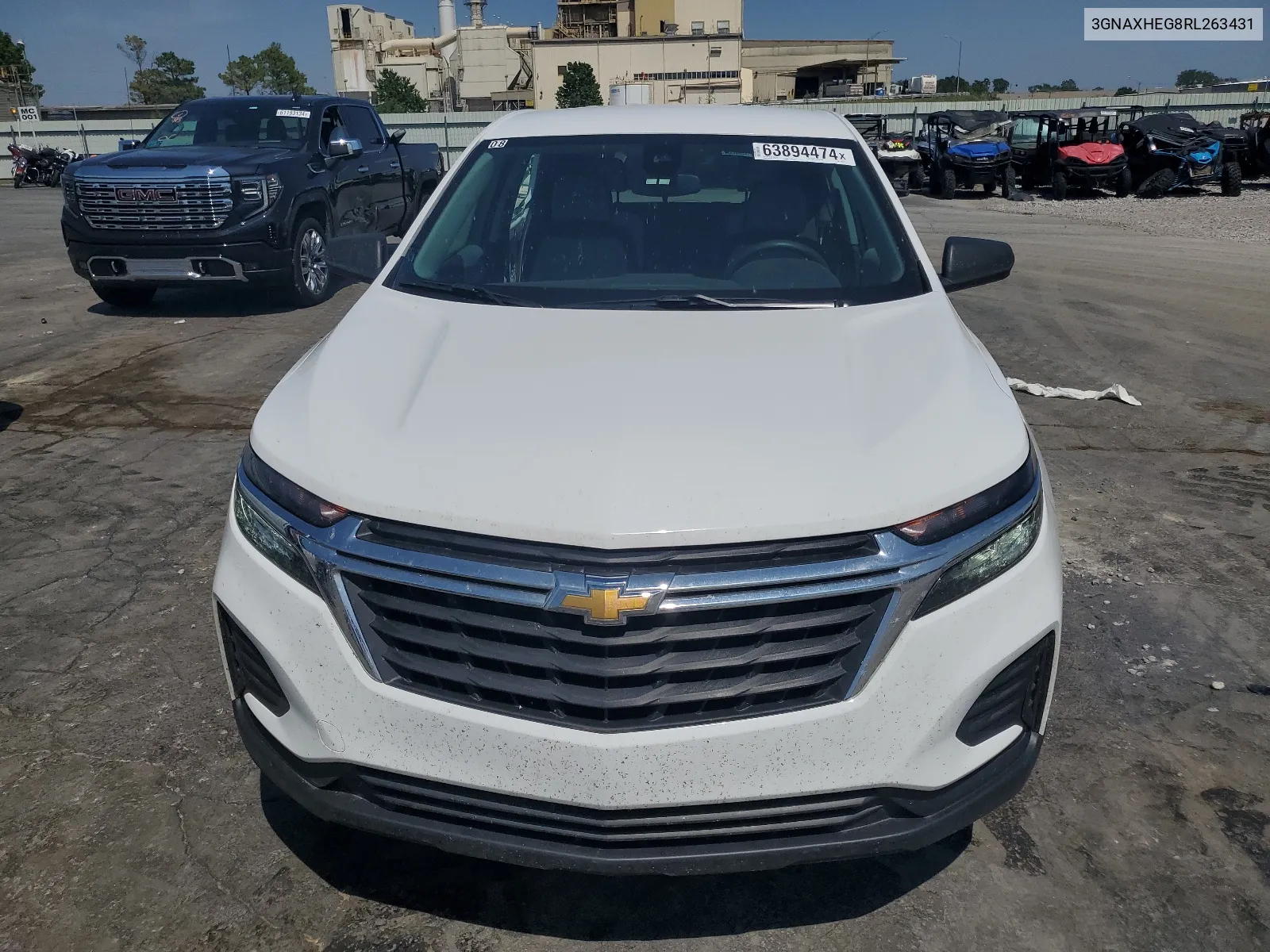 2024 Chevrolet Equinox Ls VIN: 3GNAXHEG8RL263431 Lot: 63894474