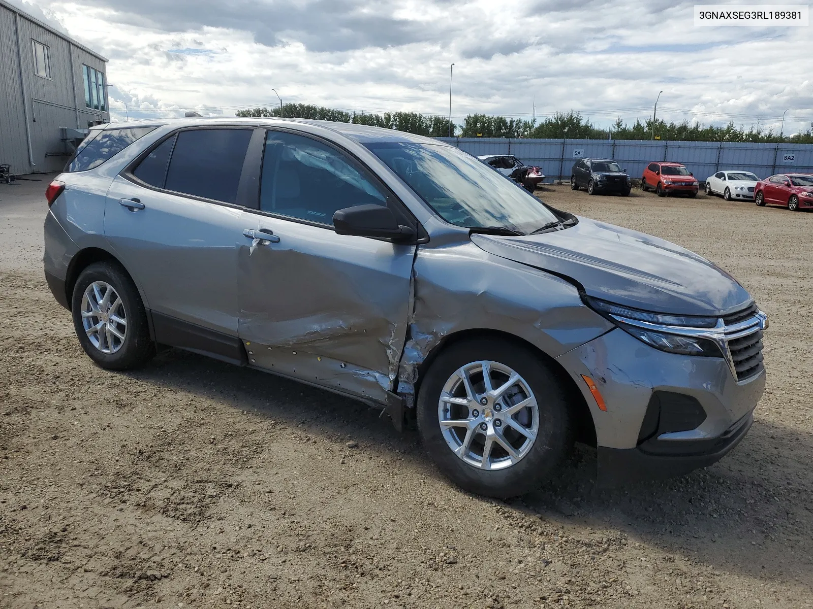 2024 Chevrolet Equinox Ls VIN: 3GNAXSEG3RL189381 Lot: 64800894