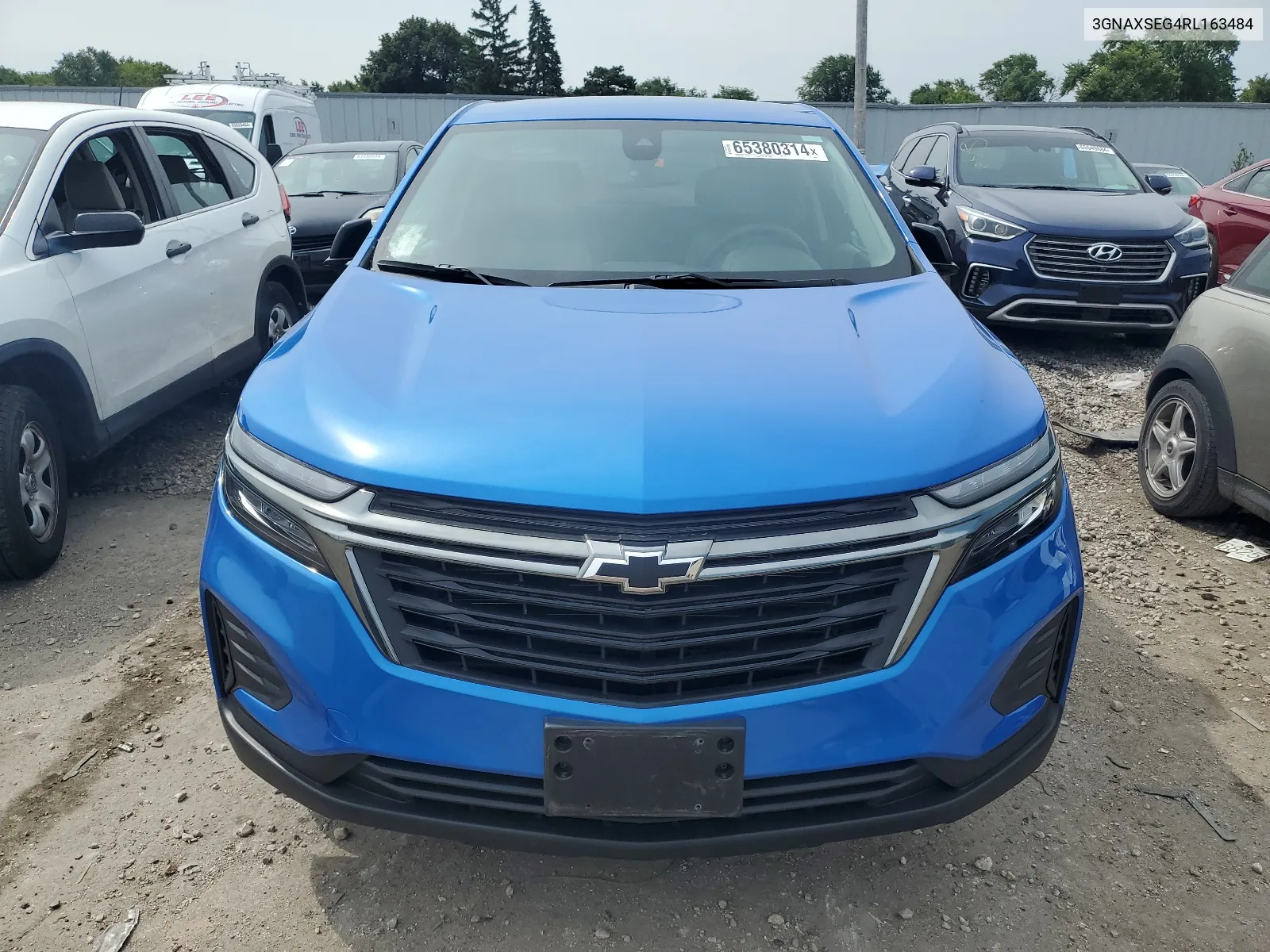 2024 Chevrolet Equinox Ls VIN: 3GNAXSEG4RL163484 Lot: 65380314