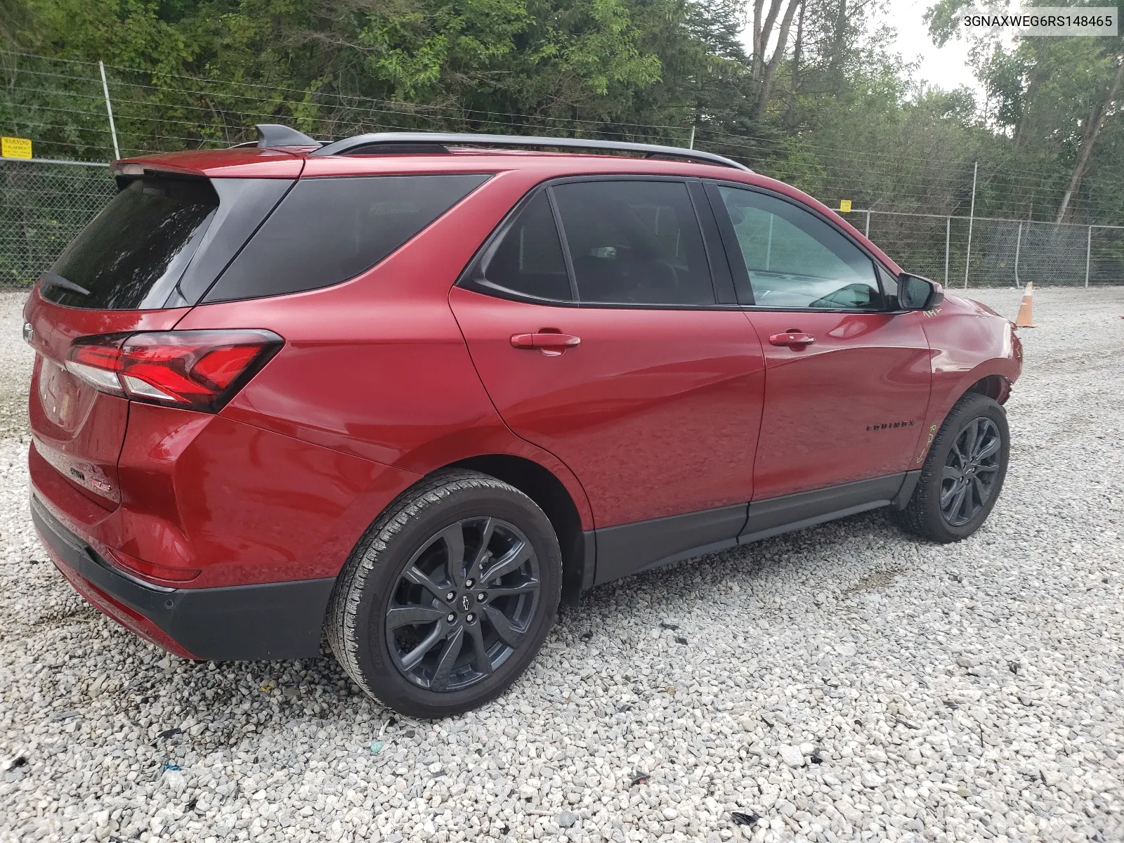 2024 Chevrolet Equinox Rs VIN: 3GNAXWEG6RS148465 Lot: 66002984