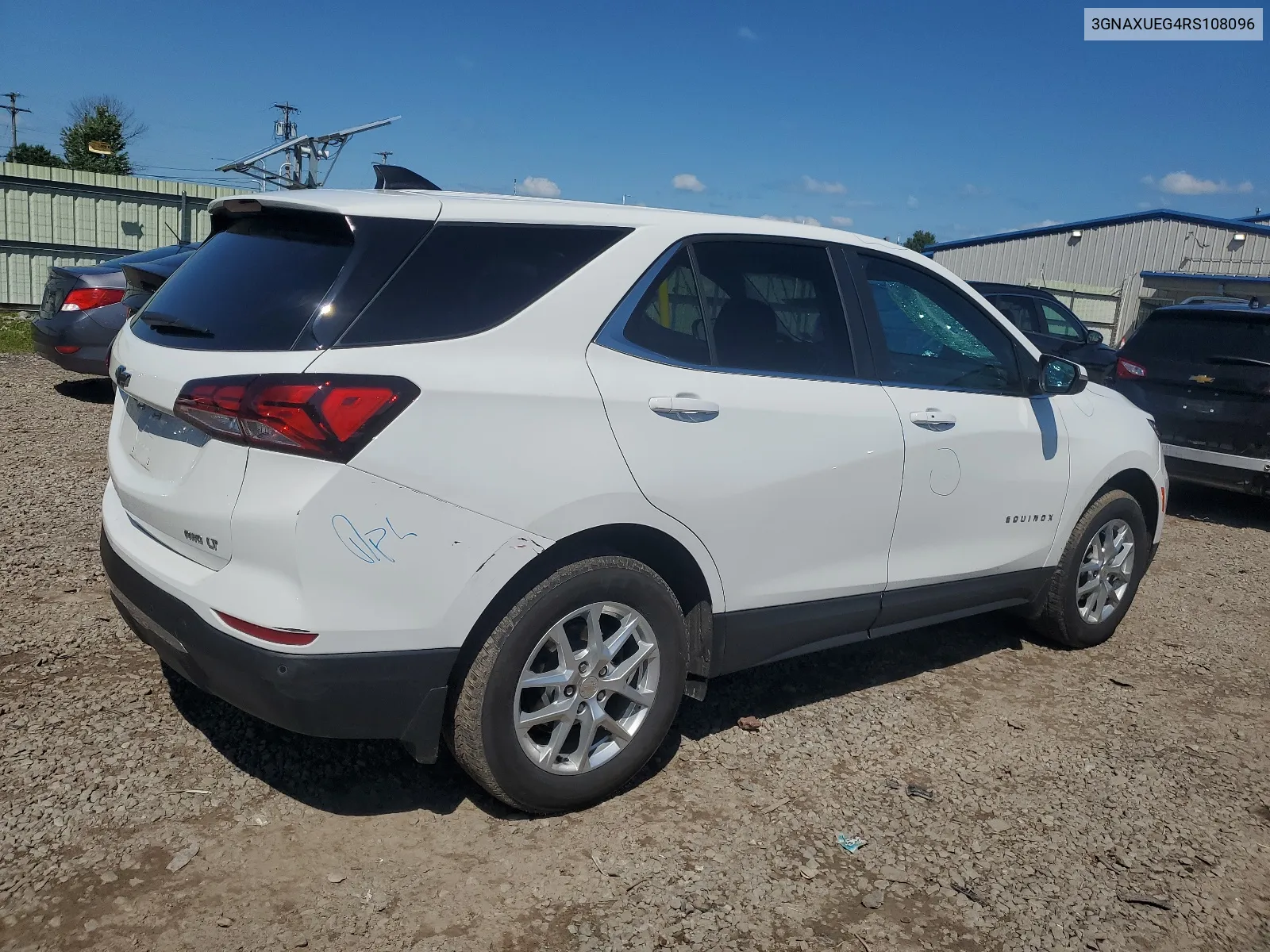 2024 Chevrolet Equinox Lt VIN: 3GNAXUEG4RS108096 Lot: 66191224