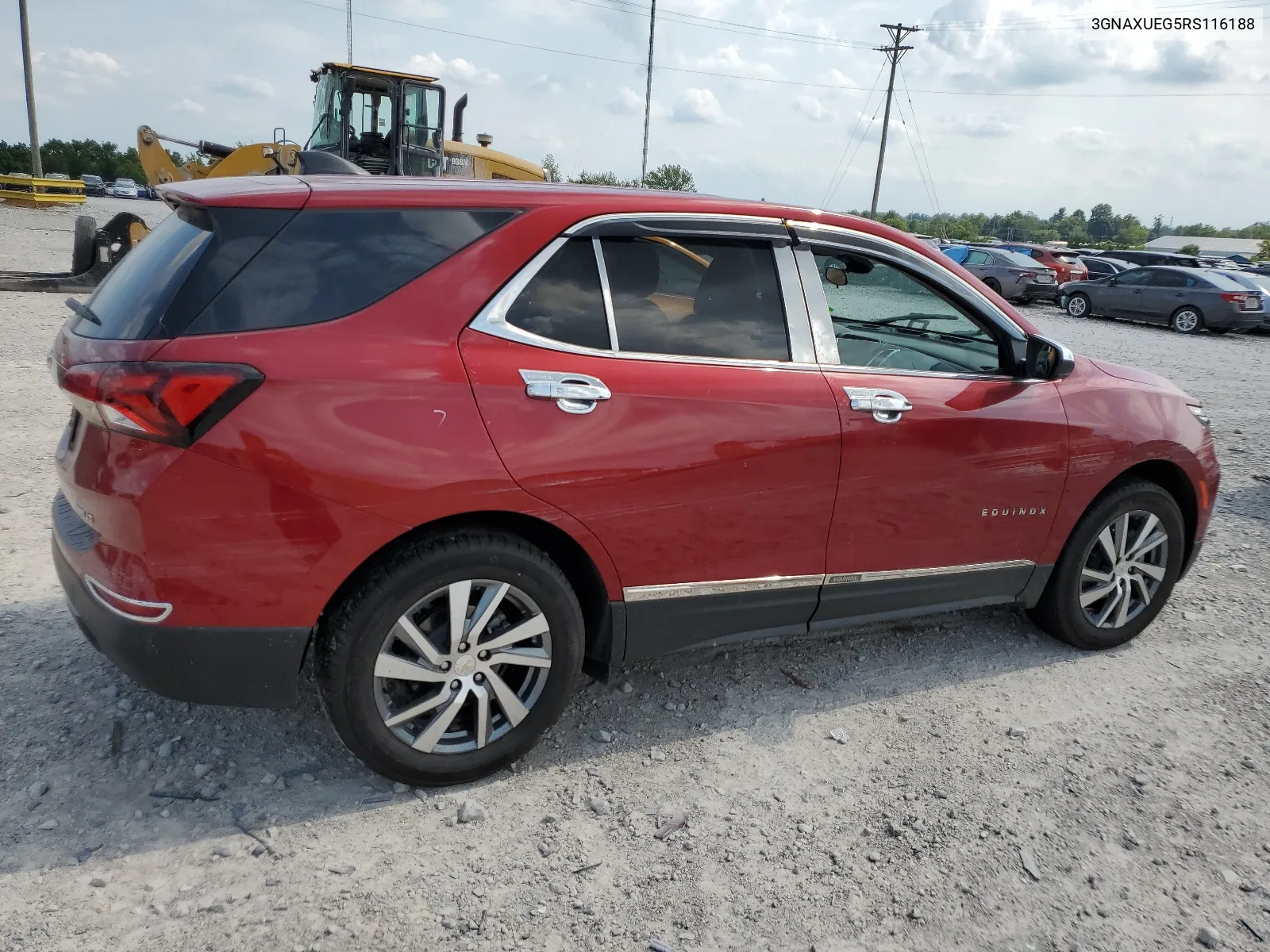 2024 Chevrolet Equinox Lt VIN: 3GNAXUEG5RS116188 Lot: 66697044