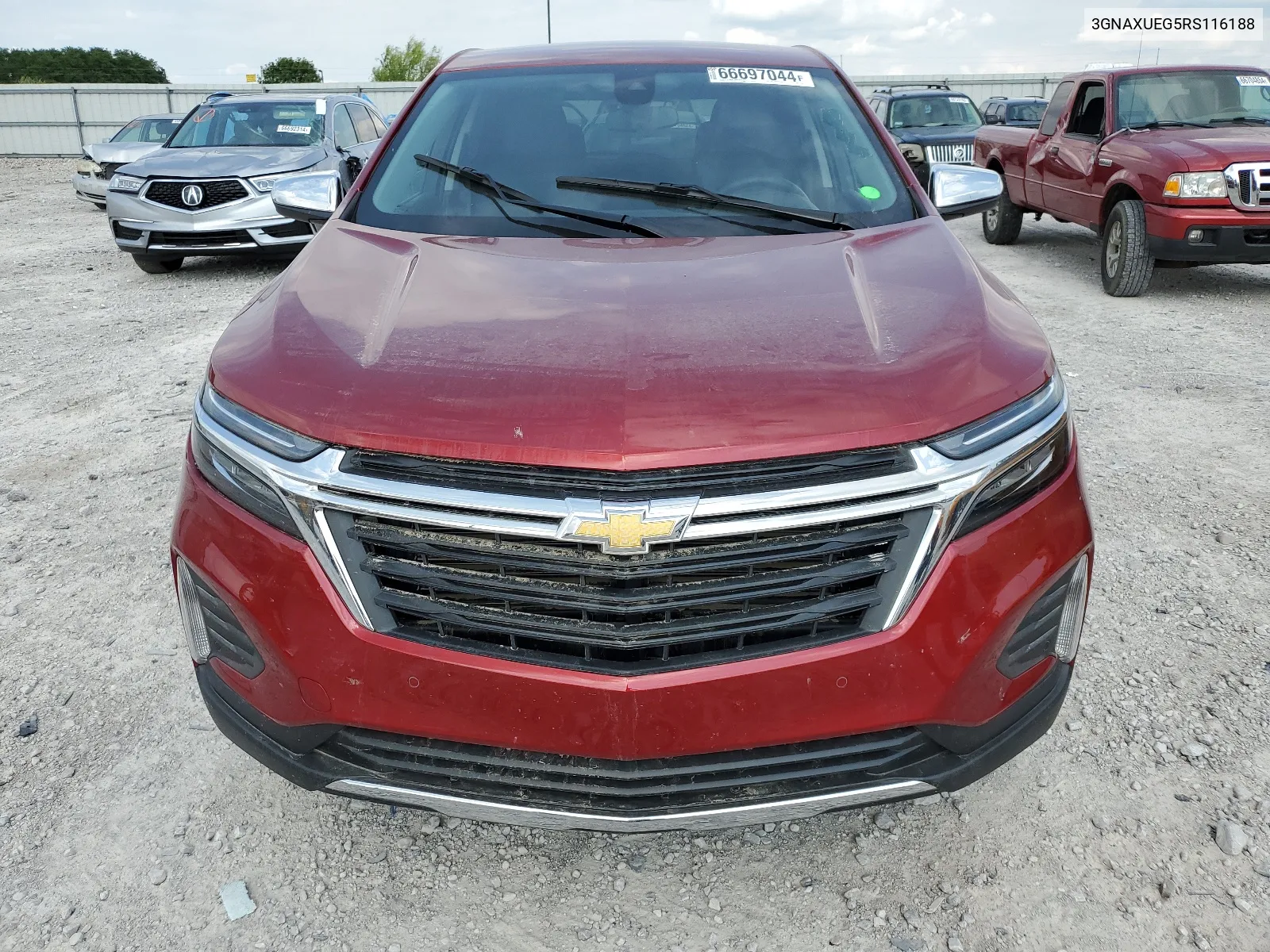 2024 Chevrolet Equinox Lt VIN: 3GNAXUEG5RS116188 Lot: 66697044