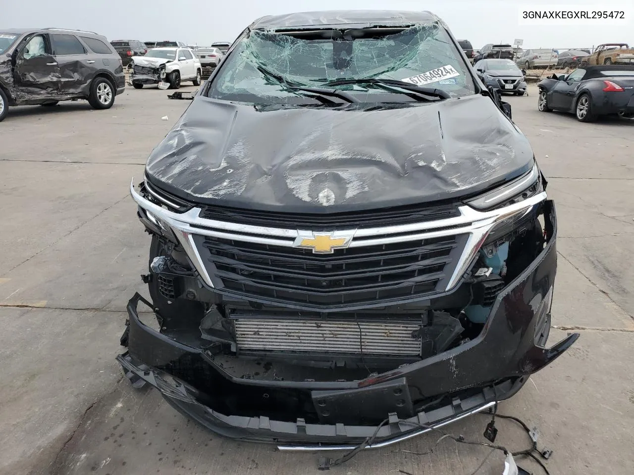 2024 Chevrolet Equinox Lt VIN: 3GNAXKEGXRL295472 Lot: 67064924