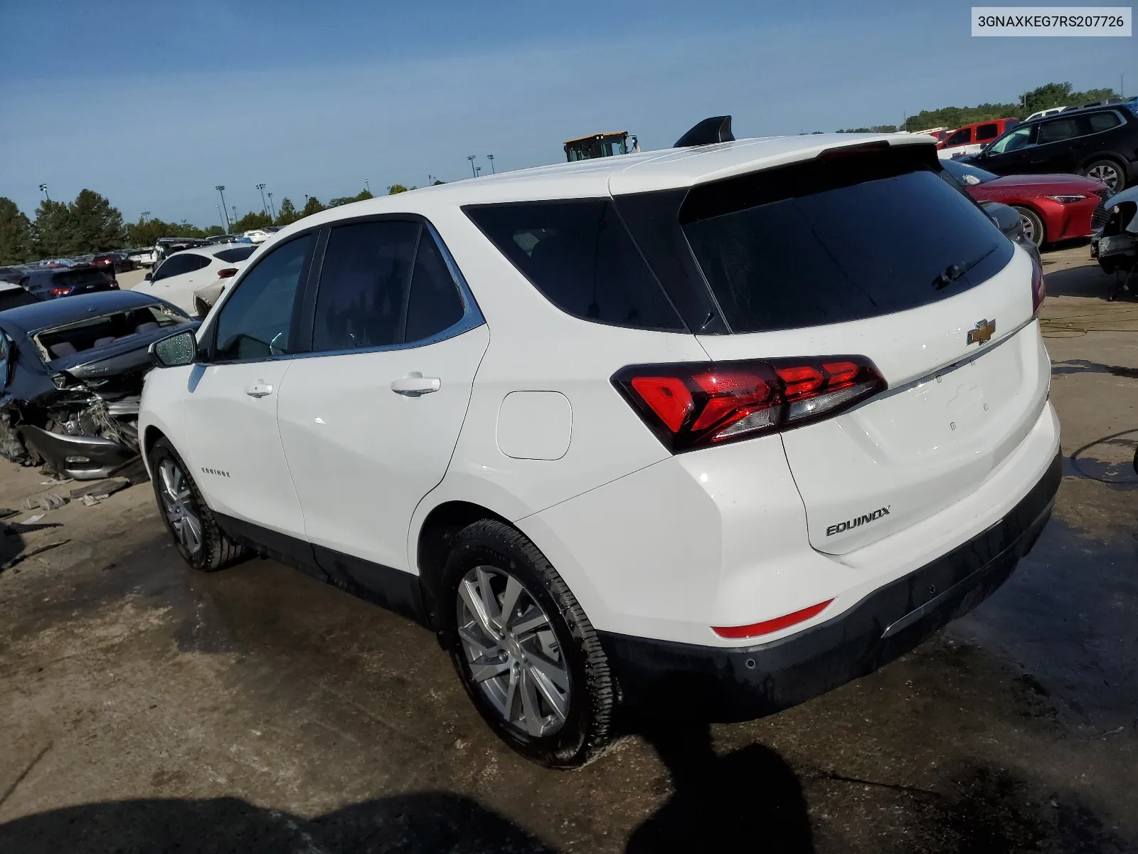 2024 Chevrolet Equinox Lt VIN: 3GNAXKEG7RS207726 Lot: 68555294