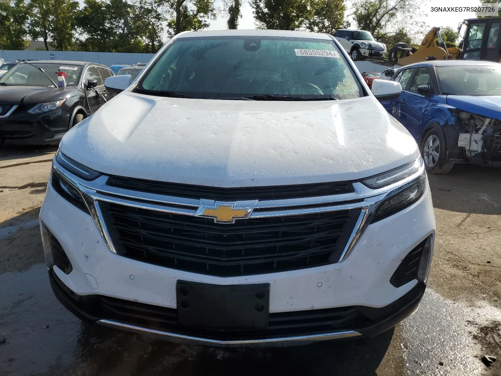 2024 Chevrolet Equinox Lt VIN: 3GNAXKEG7RS207726 Lot: 68555294