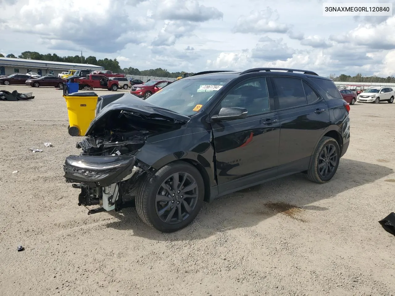 2024 Chevrolet Equinox Rs VIN: 3GNAXMEG0RL120840 Lot: 72861794