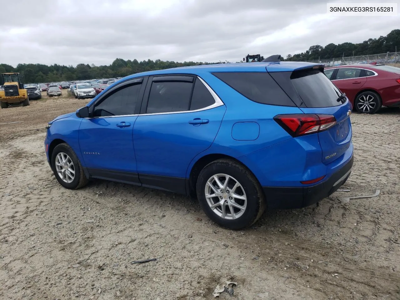 2024 Chevrolet Equinox Lt VIN: 3GNAXKEG3RS165281 Lot: 72962344