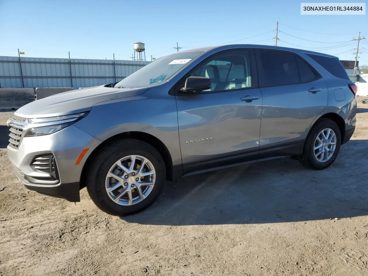 2024 Chevrolet Equinox Ls VIN: 3GNAXHEG1RL344884 Lot: 74510424