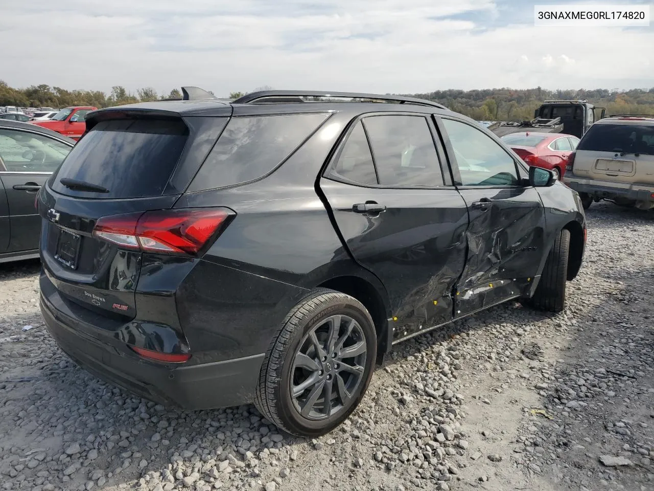 2024 Chevrolet Equinox Rs VIN: 3GNAXMEG0RL174820 Lot: 74596924