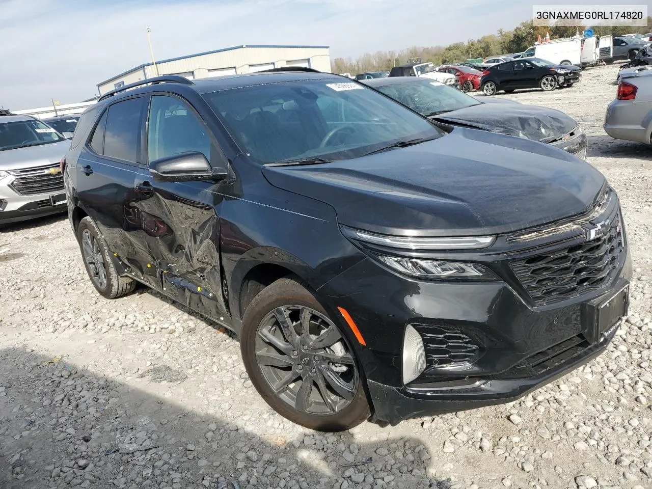 2024 Chevrolet Equinox Rs VIN: 3GNAXMEG0RL174820 Lot: 74596924