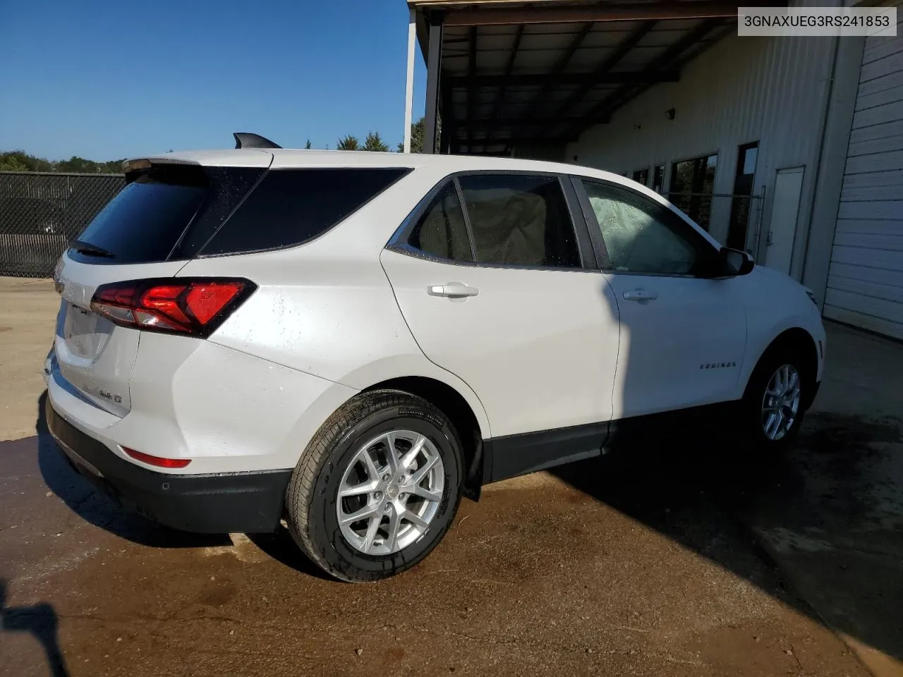 2024 Chevrolet Equinox Lt VIN: 3GNAXUEG3RS241853 Lot: 75021234