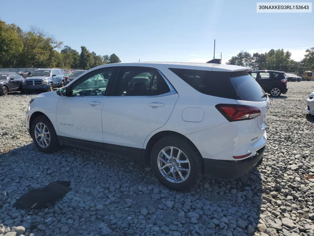 2024 Chevrolet Equinox Lt VIN: 3GNAXKEG3RL153643 Lot: 75181074