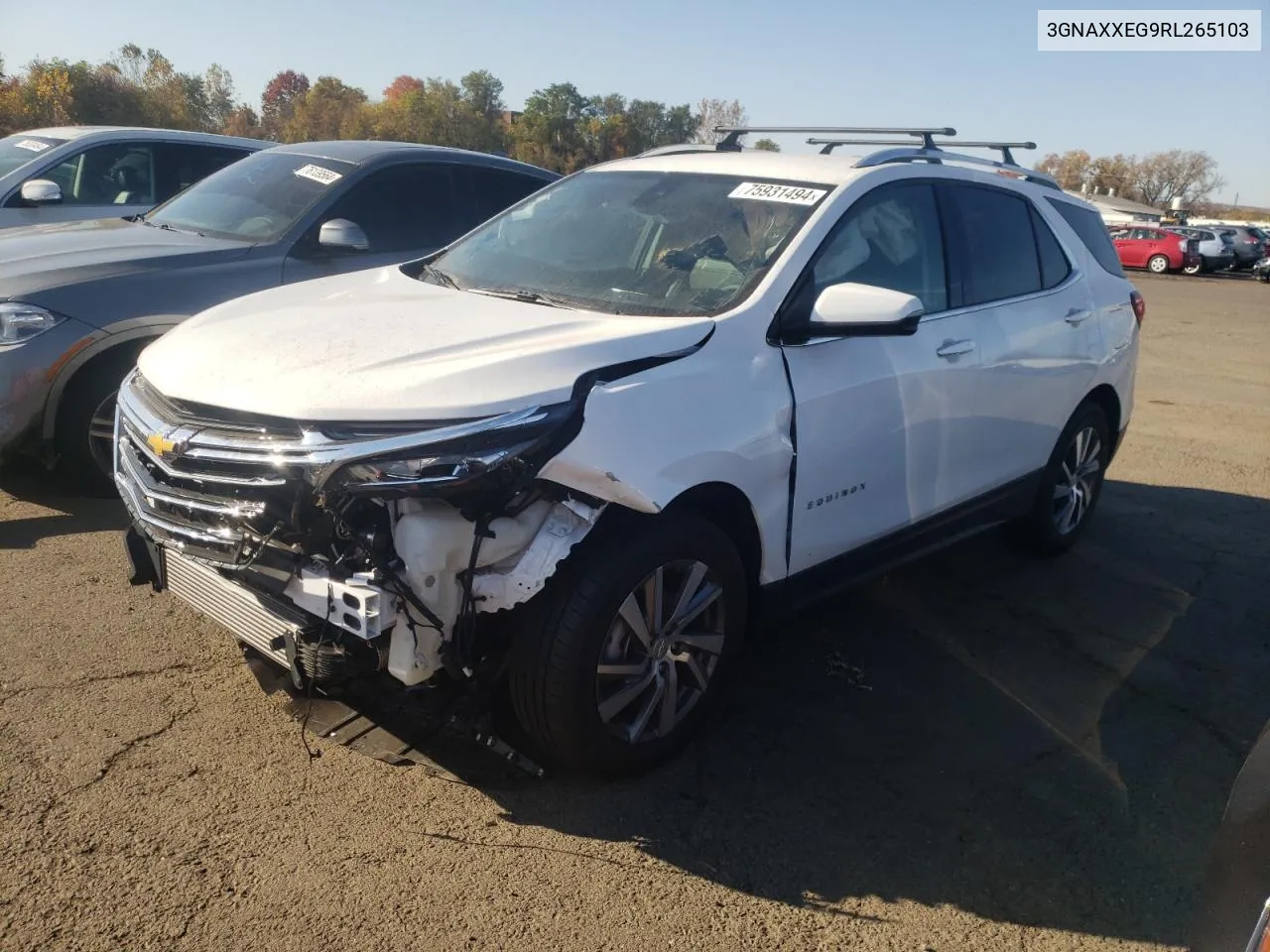 2024 Chevrolet Equinox Premiere VIN: 3GNAXXEG9RL265103 Lot: 75931494