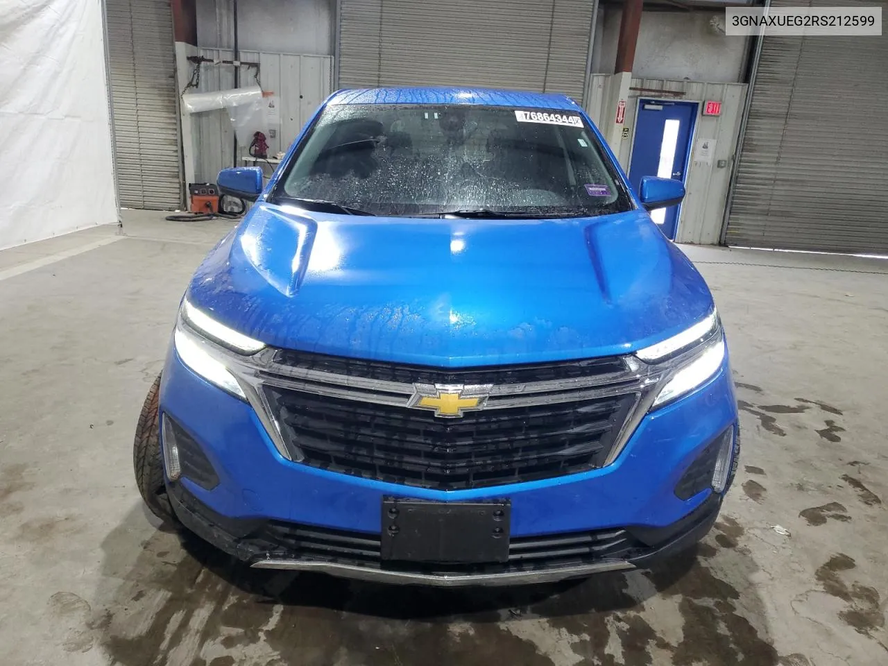 2024 Chevrolet Equinox Lt VIN: 3GNAXUEG2RS212599 Lot: 76864344