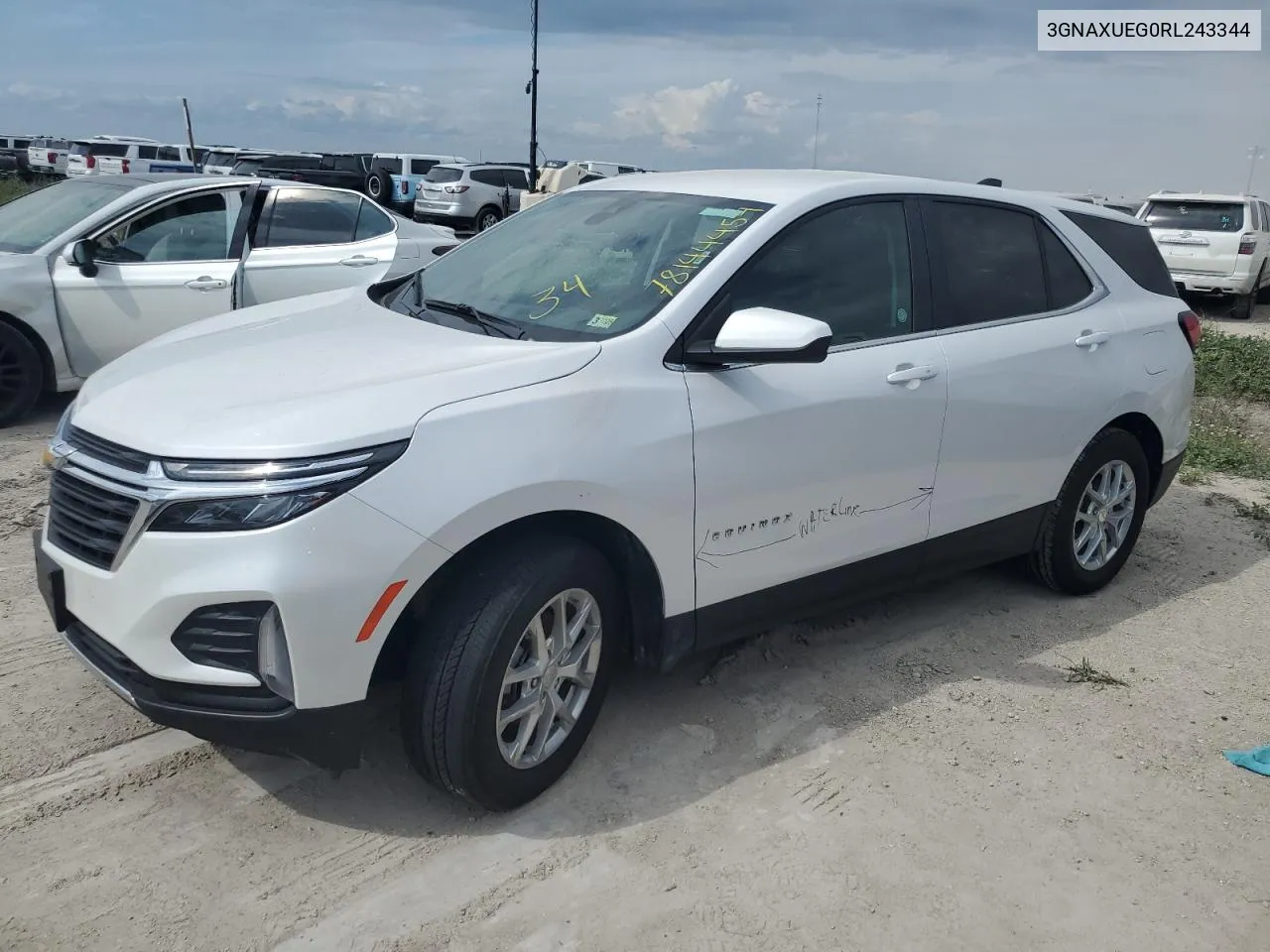 2024 Chevrolet Equinox Lt VIN: 3GNAXUEG0RL243344 Lot: 78144454