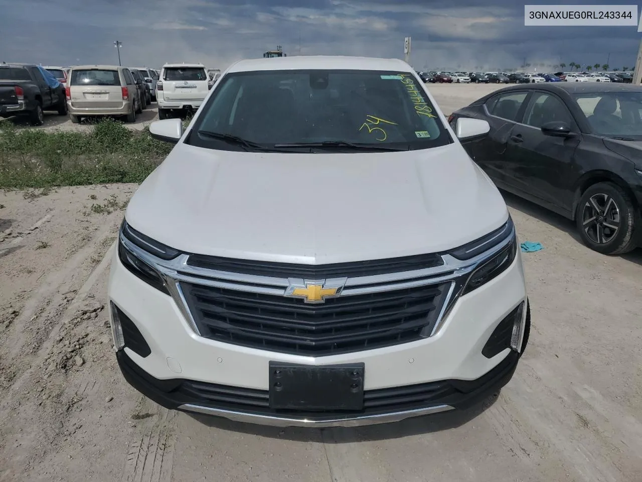 2024 Chevrolet Equinox Lt VIN: 3GNAXUEG0RL243344 Lot: 78144454