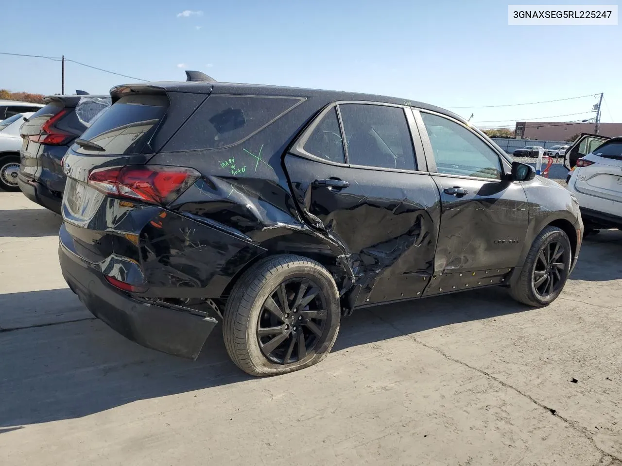 2024 Chevrolet Equinox Ls VIN: 3GNAXSEG5RL225247 Lot: 78154224