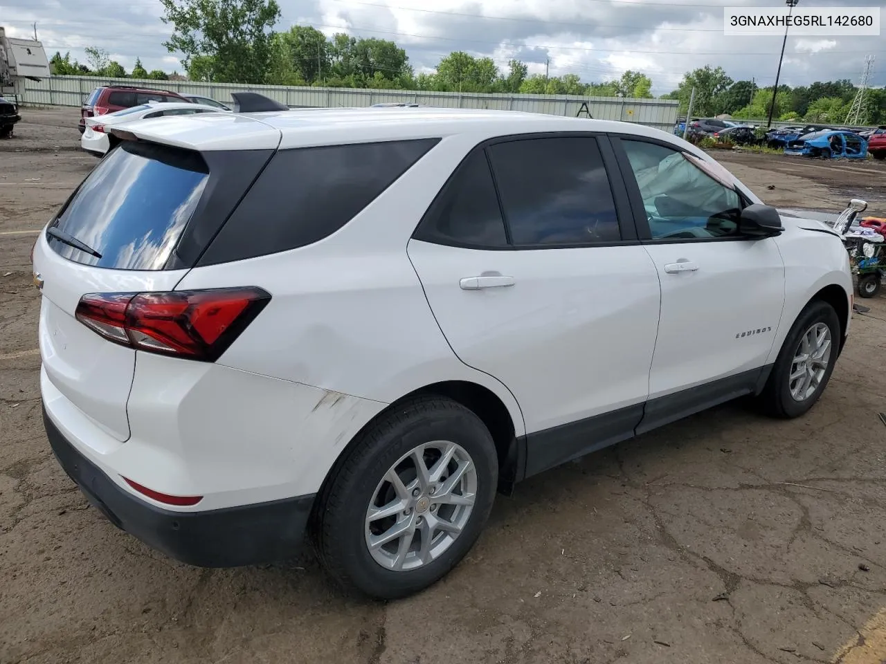 2024 Chevrolet Equinox Ls VIN: 3GNAXHEG5RL142680 Lot: 78202264